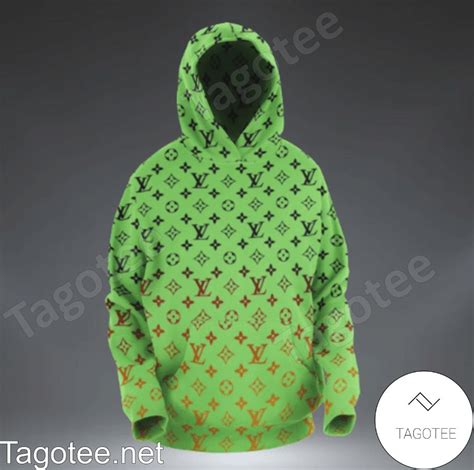 green louis vuitton hoodie|louis vuitton sweater bag.